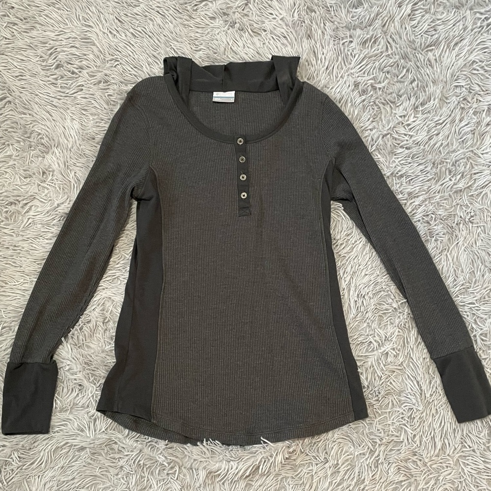 Columbia Sportswear Women's Long Sleeve Hooded Henley - Picture 3 of 10